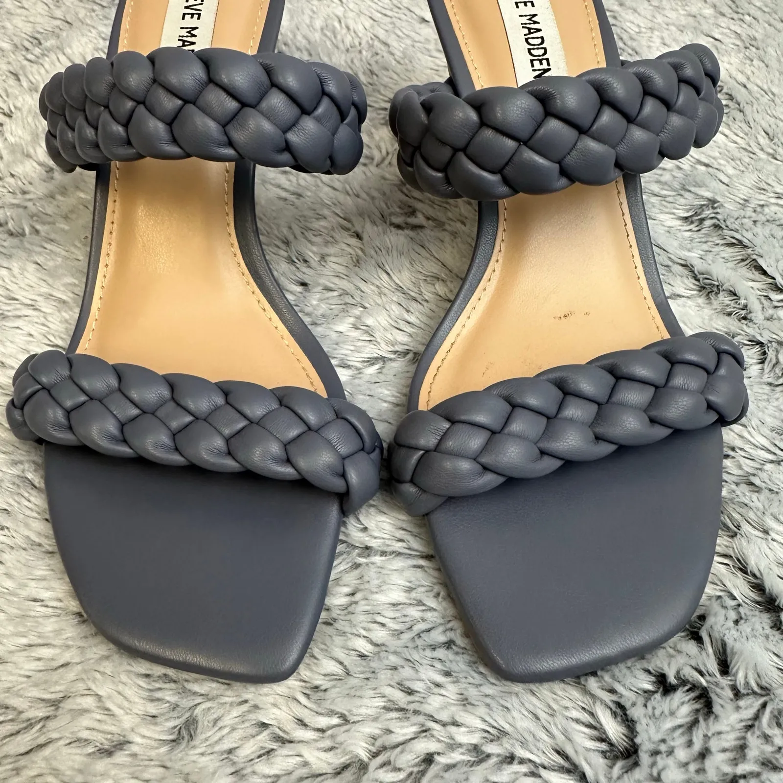 Steve Madden Kenley Braided Heels Purple Size 7 Formal Going Out Party - Image 2