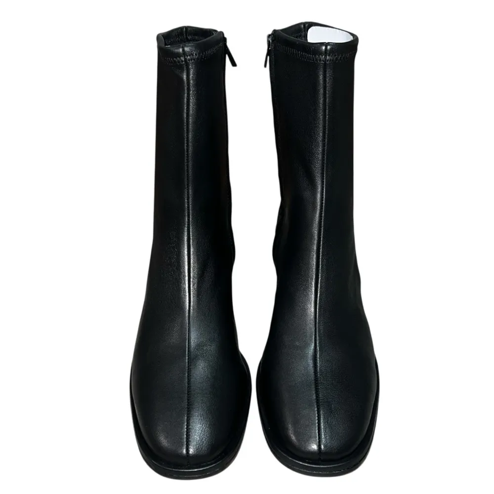 NEW NIB Loeffler Randall Roxy Black Block Heel Bootie - Image 6