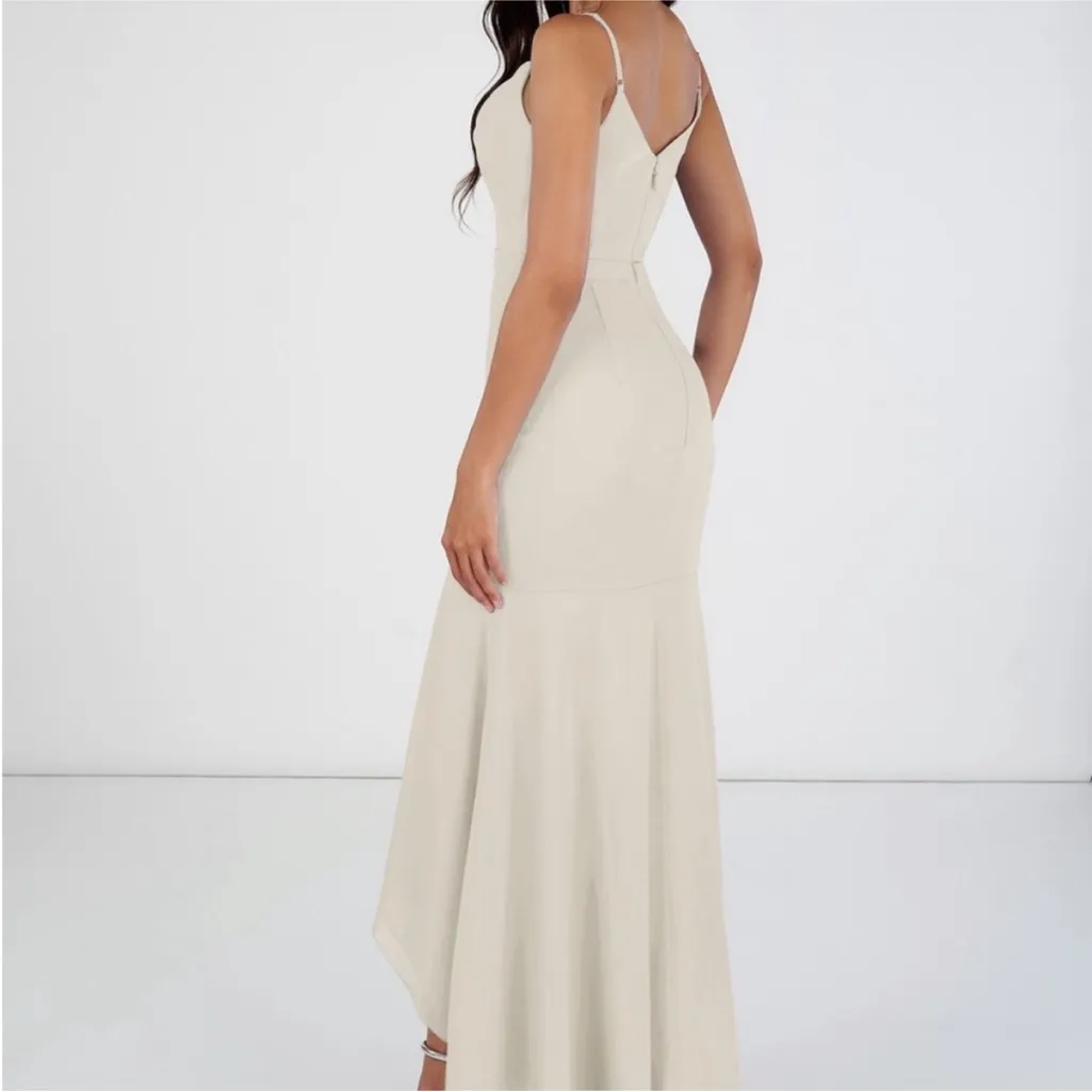 Azazie Frost Bridemaids Dress Ball Gown - Image 3