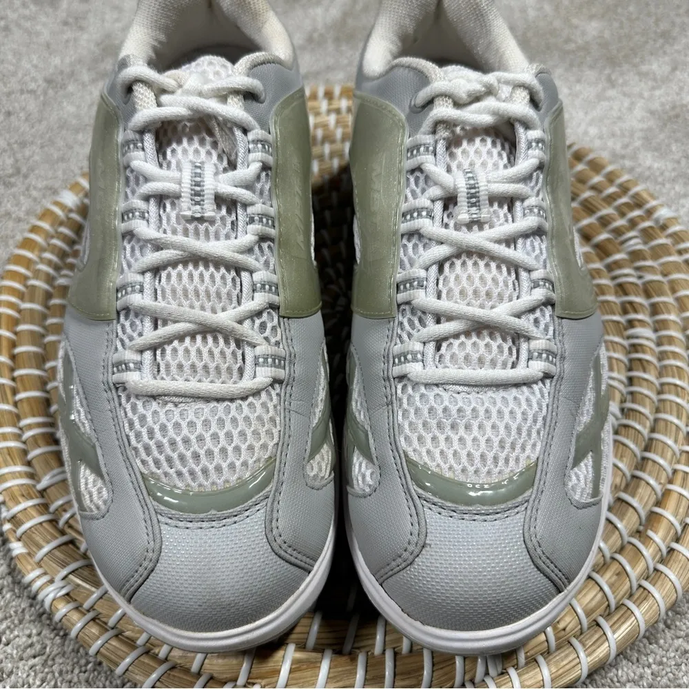 MBT Women’s M. Walk Silver Shoes Footwear Trainer Toning US 9.5 7640124870375 A White - Image 2