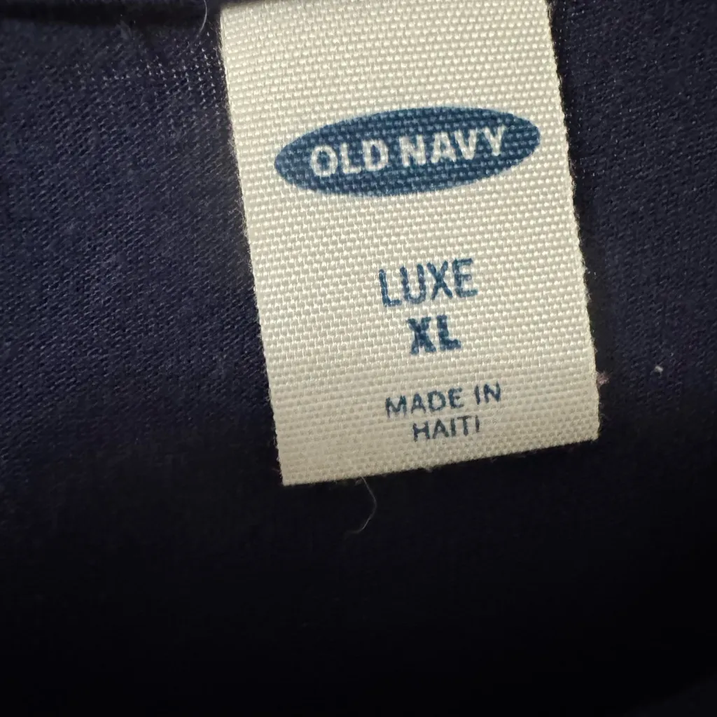 Old Navy Dark Blue Tank Top with White Stars - Image 2