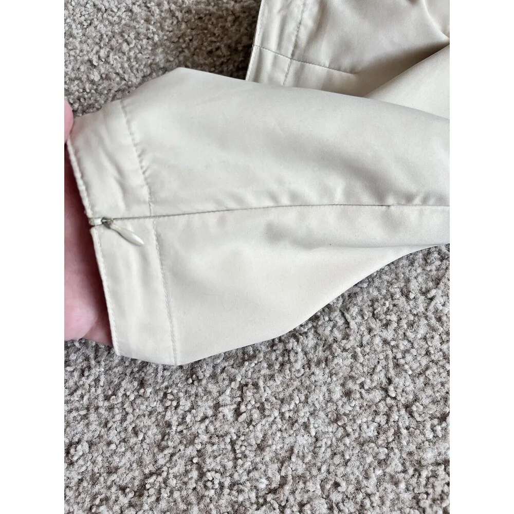 Patagonia Duway Skirt Skort Golf Pocket Zip Sides Beige Size 6 Pickleball Gym - Image 9