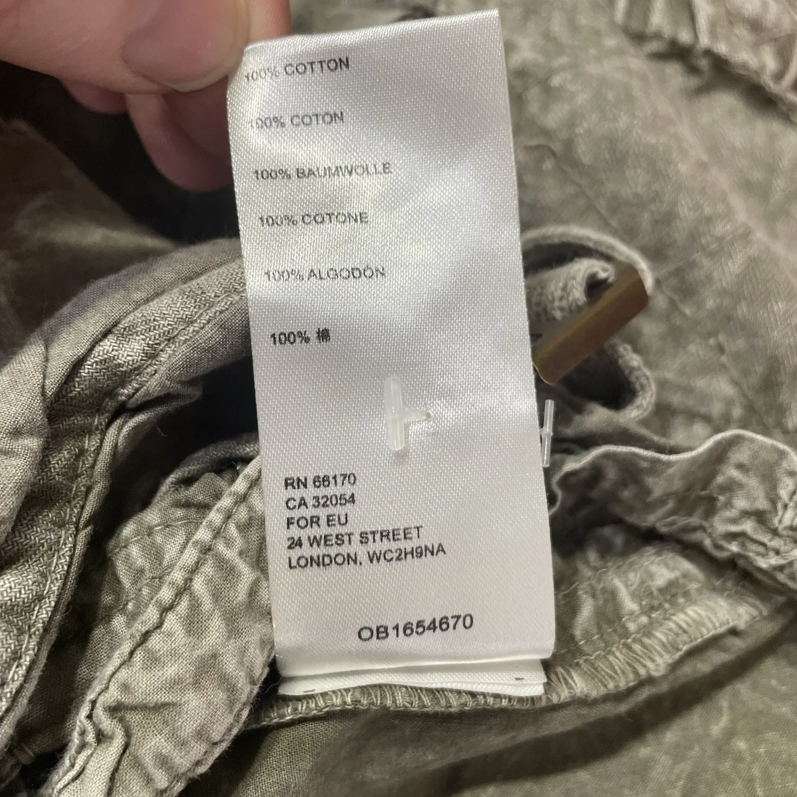 Free People Moon Bay Utility Parachute Shorts Festival L Washed Army Green - Image 11