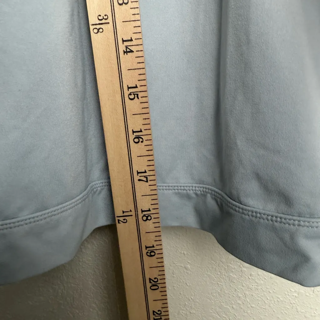 ATHLETA Women Size Medium Grey & Mint Green Energize Strappy‎ Bra Tank Top - Image 3