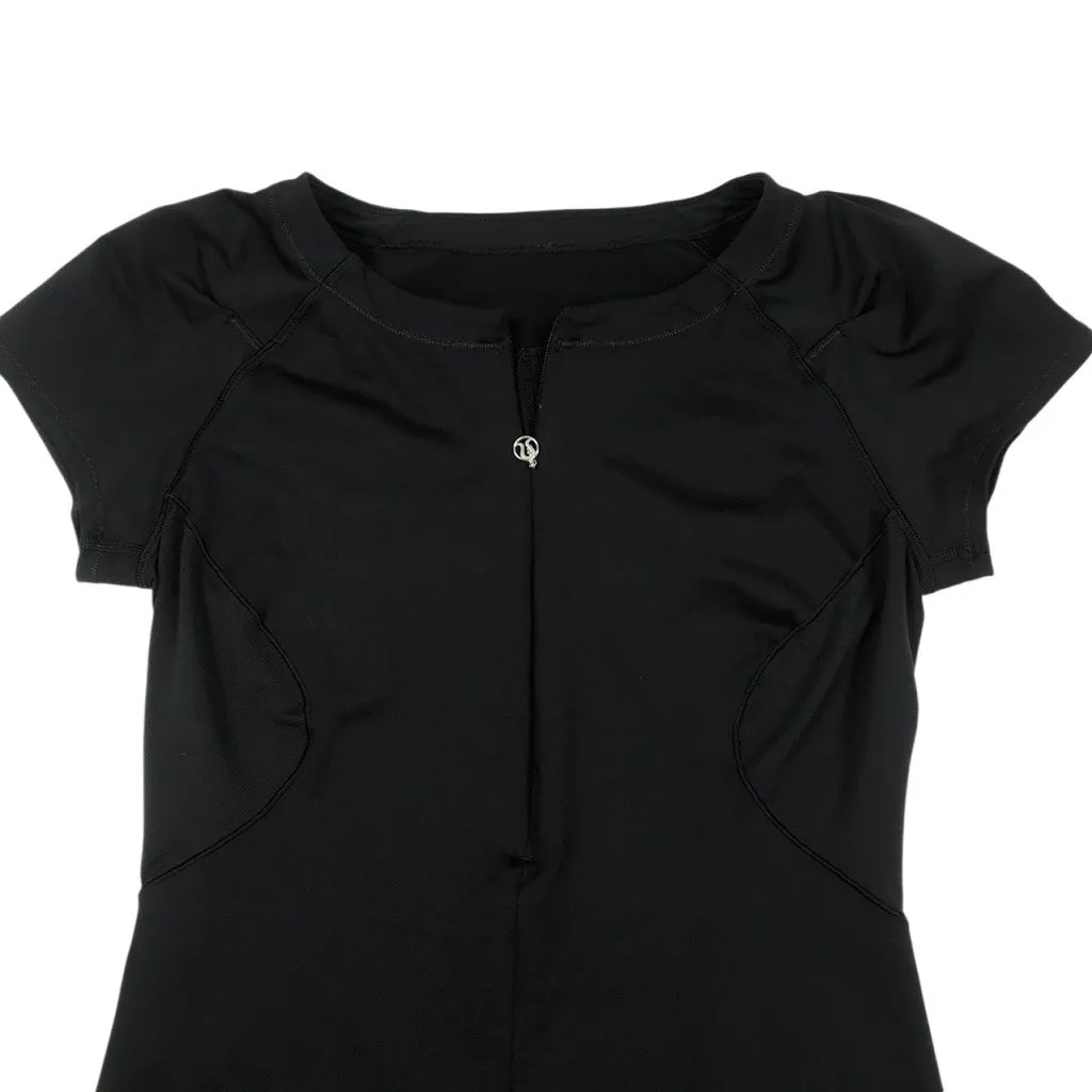 LULULEMON Presta Cycling Top Women 8 Black Bike Sporty Athletic Outdoor Camping - Image 9