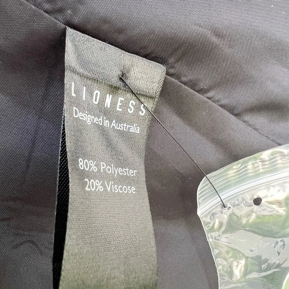 Lioness Bessette blazer jacket  black onyx XS new with tags women - Image 8