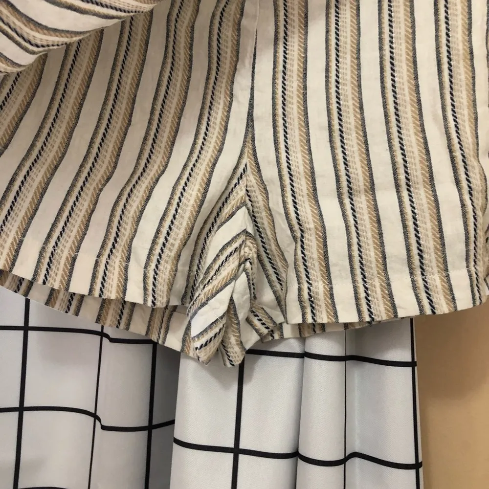 Anthropologie Akemi + Kin Striped Skort Size 0 - Image 3