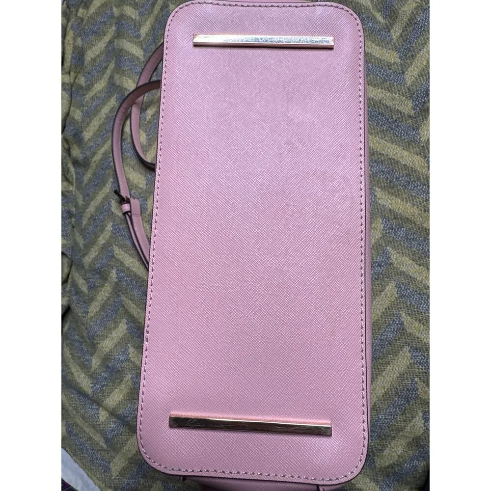 Tory Burch TB Robinson Micro Satchel – Rose Sachet Pink Crossbody Purse - Image 6