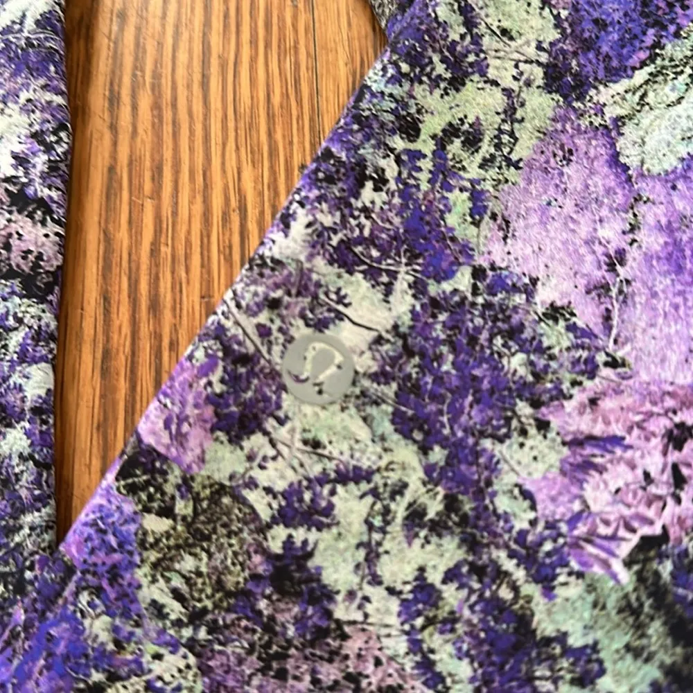 Lululemon Fast & Free 7/8 Tight nulux 25" in vivid vision multi black size 6 - Image 12