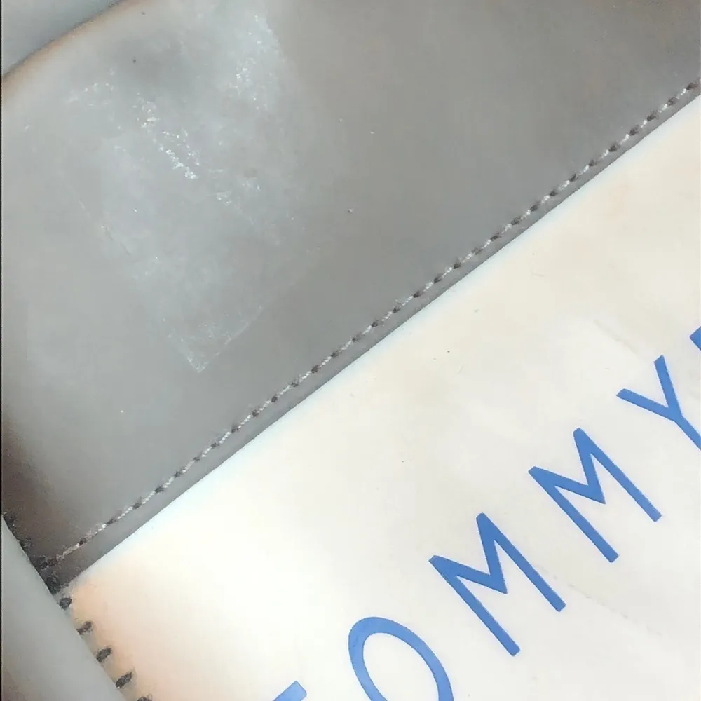 Tommy Hilfiger Y2K Blue White Red Nylon Crossbody Purse Carrying Bag - Image 10