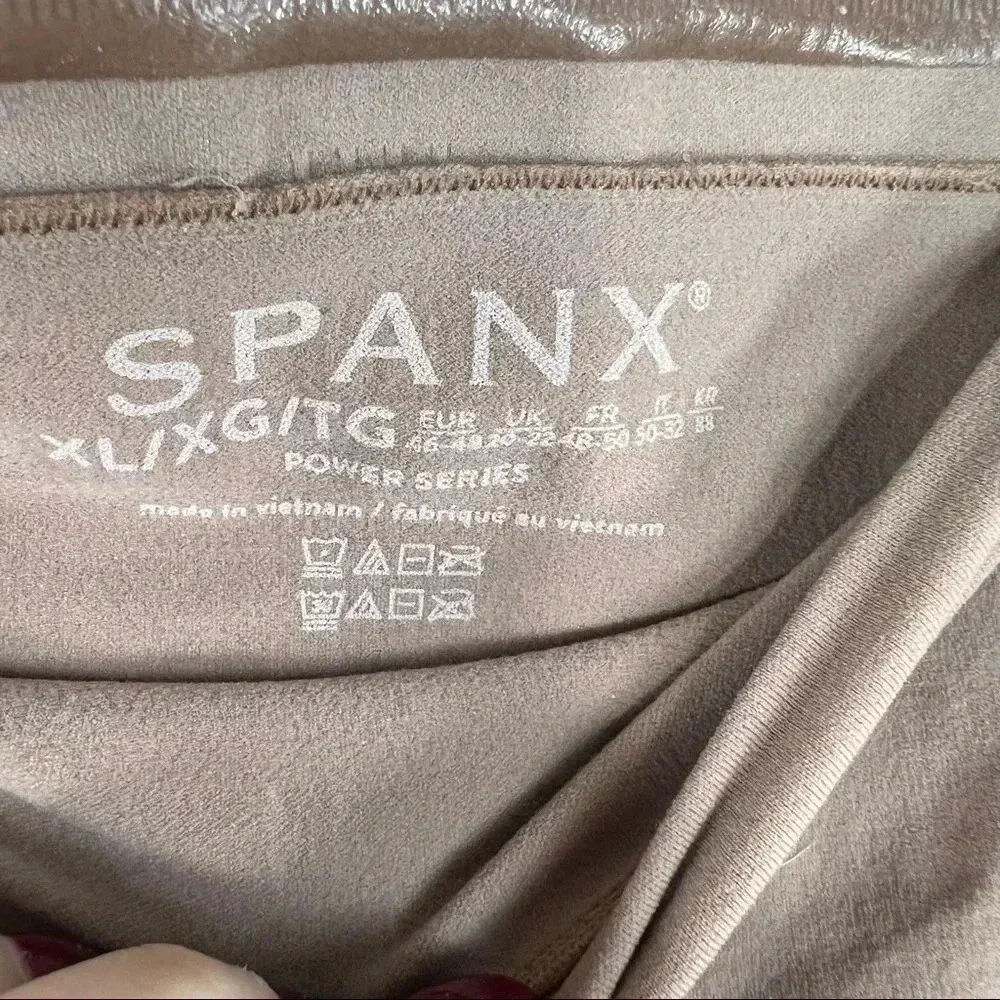 SPANX® Women's Sz XL High-Waisted Higher Power Short in Soft Nude - Image 5