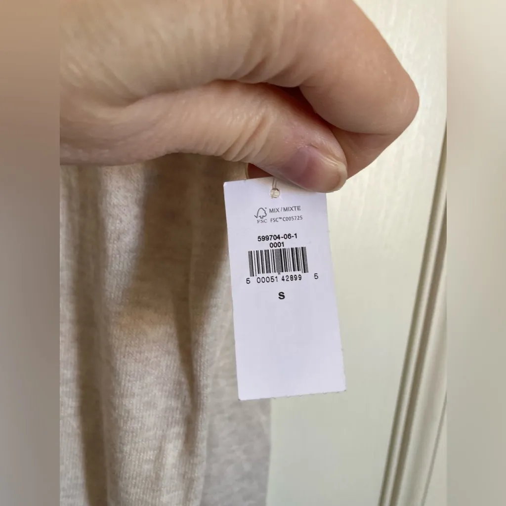 🌸Old Navy Transitional Cream Mock Neck New Long Sleeve Lightweight Sweater #P - Image 5