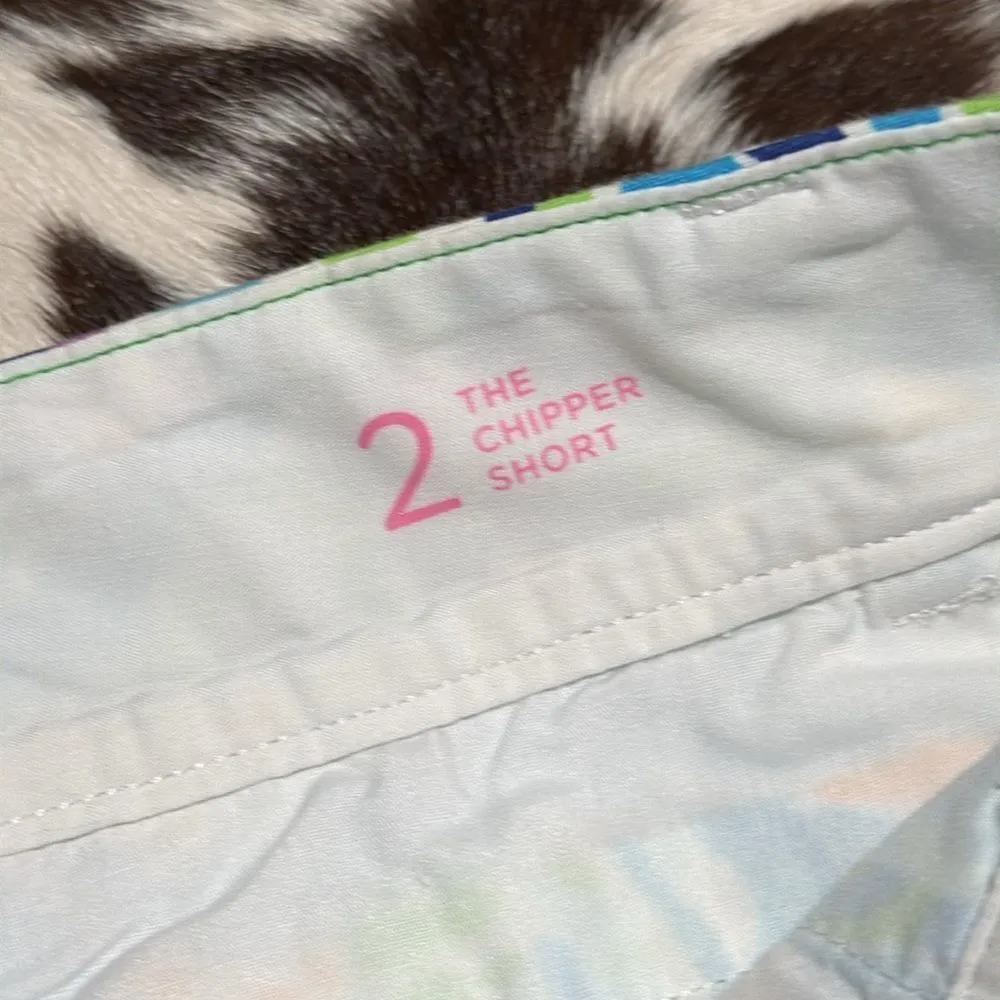 Lilly Pulitzer Strapless Top & Deep Sea Soirée Chipper Shorts Bundle - Image 6