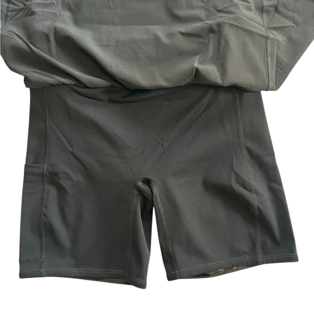 SPANX Get Moving NWT Skort Black Size M activewear golf tennis sporty - Image 14