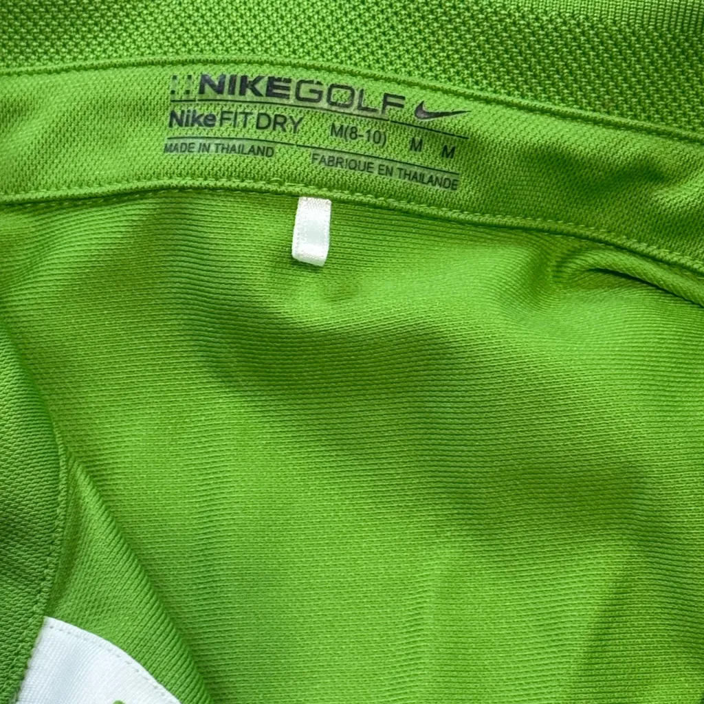 Nike  Golf Bright Green Polo - Image 5