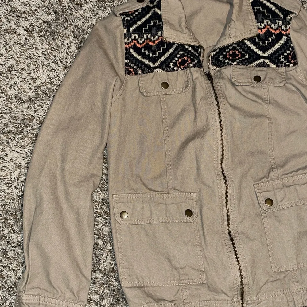 Blu Pepper Boho Tan Fitter Womens Jacket - Image 2