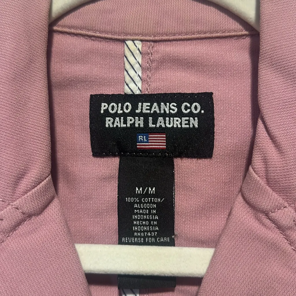 Polo Jeans co pink denim jacket
Size m Size M - Image 2