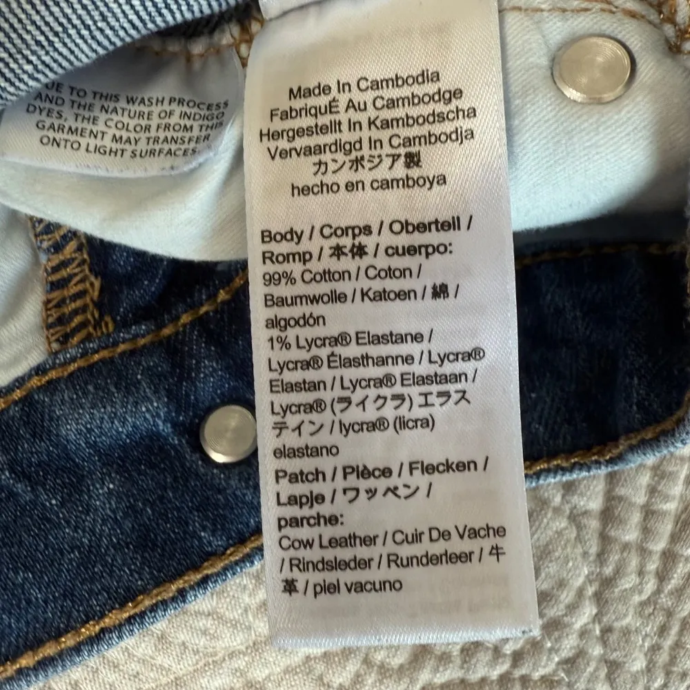 J.Crew 9" Billie Demi Boot Crop Jeans Womens 25 Denim Pants Raw Hem #BK653 - Image 4