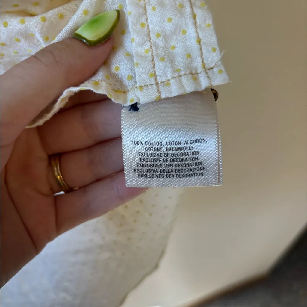 Maeve Yellow Polka Dot Blouse - Image 4