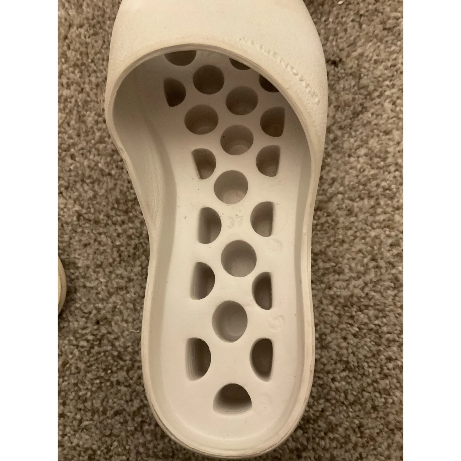 Lemon Jelly Sunny Pearl & Leopard Platform Slides, 37 Size 7 - Image 9