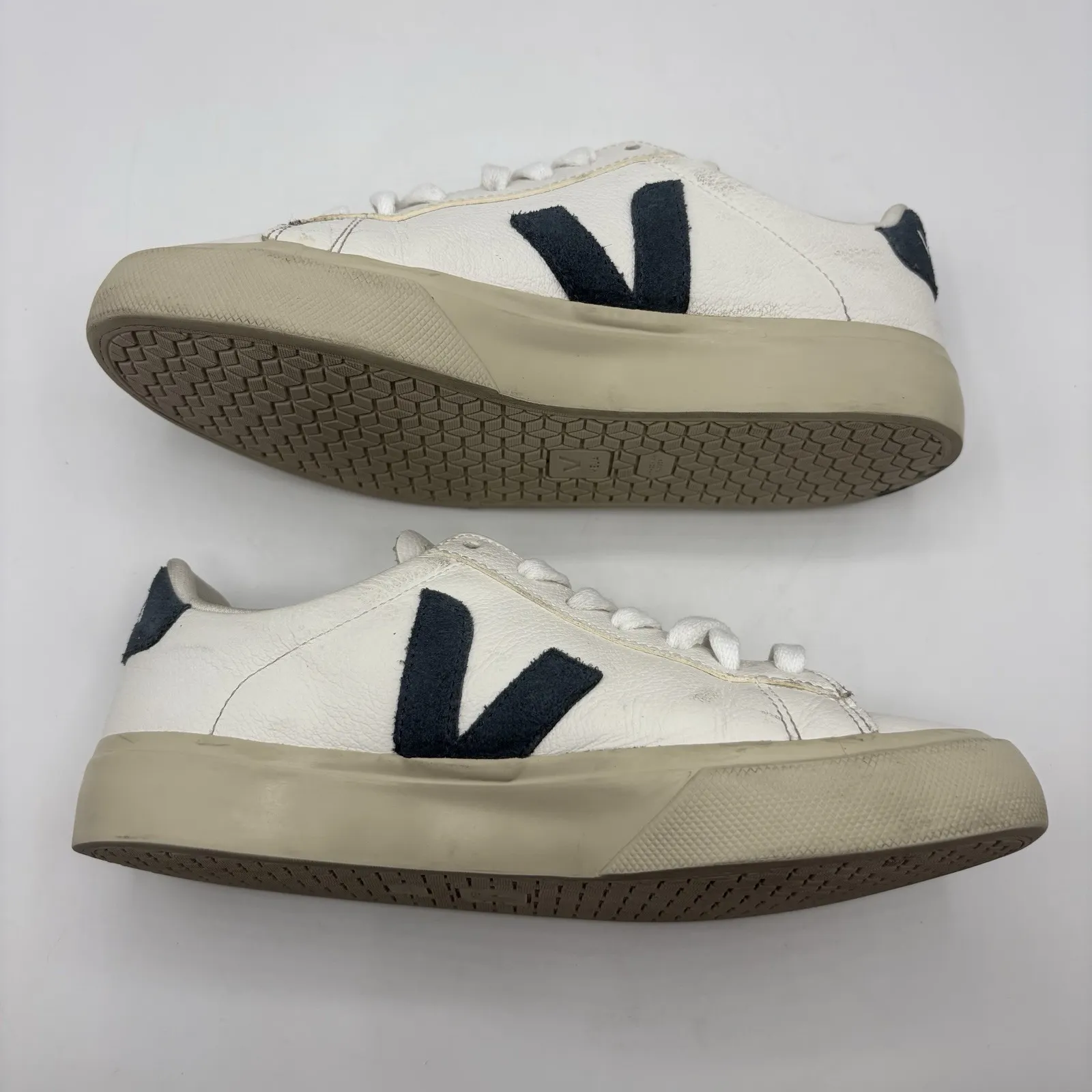 VEJA Campo Chromefree- Extra White- California- Women's Sneakers US 5 - Image 5