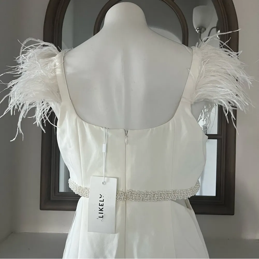 NWT LIKELY Revolve * Taliah Gown in White, Size 12 New w/Tag $478 - Image 13