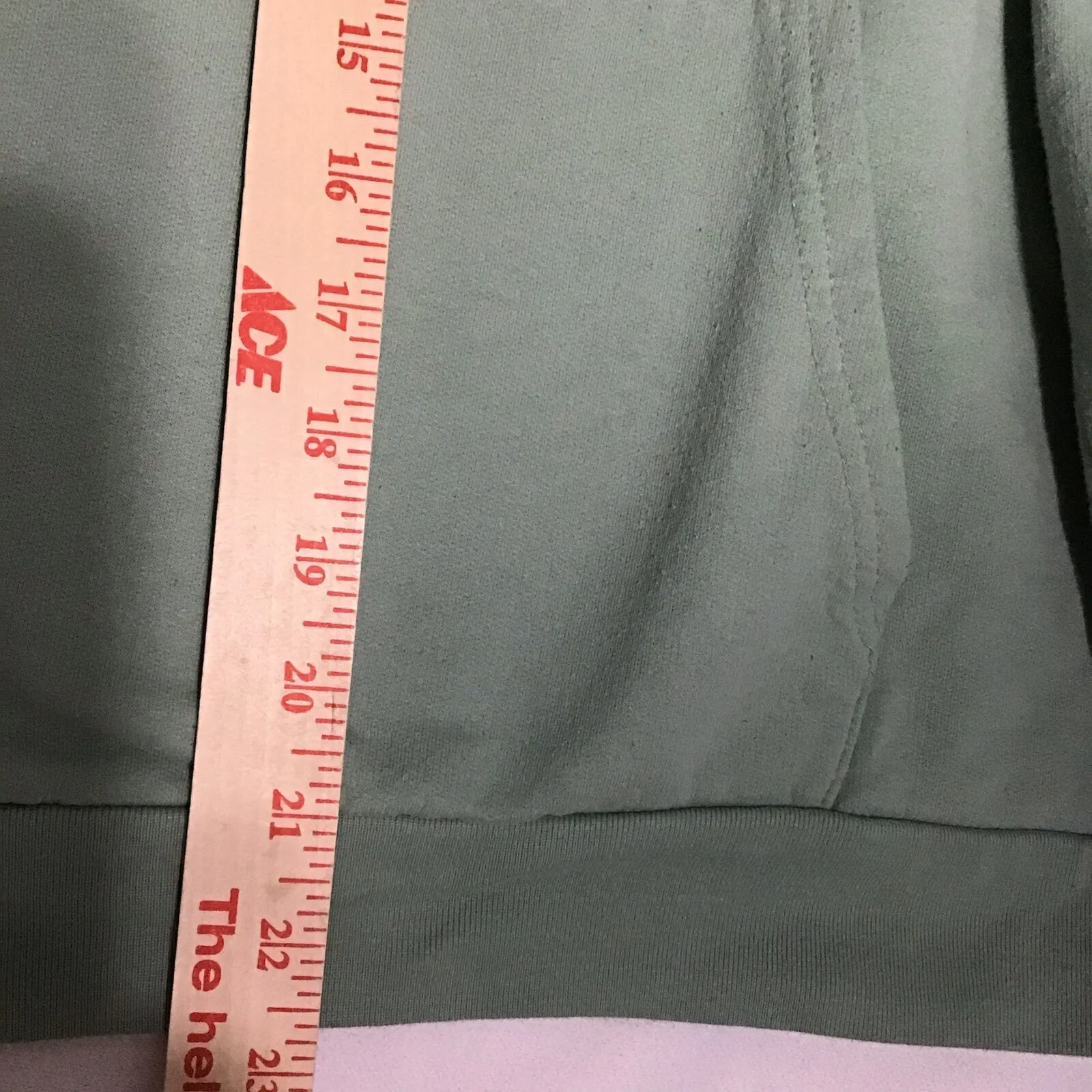 Nickelodeon Rugrats sage green graphic long sleeve hoodie size XXL 19 Preowned‎ - Image 6