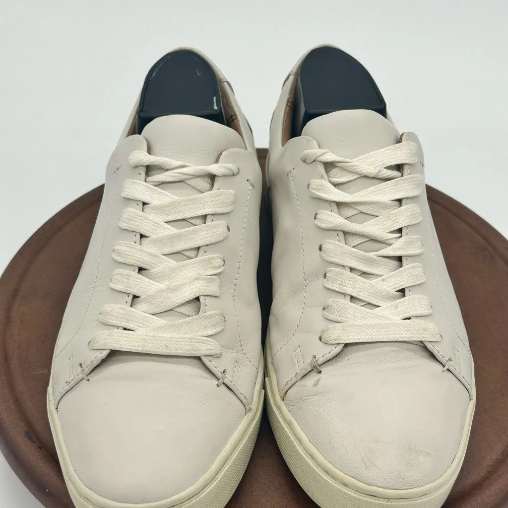 frye leather low top sneakers womens 8 - Image 2