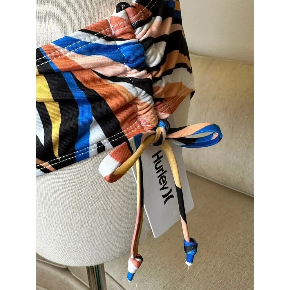 2 Piece Bikini Women’s Swimsuit Sand Dunes Multi Color Block Large NWT - Image 12