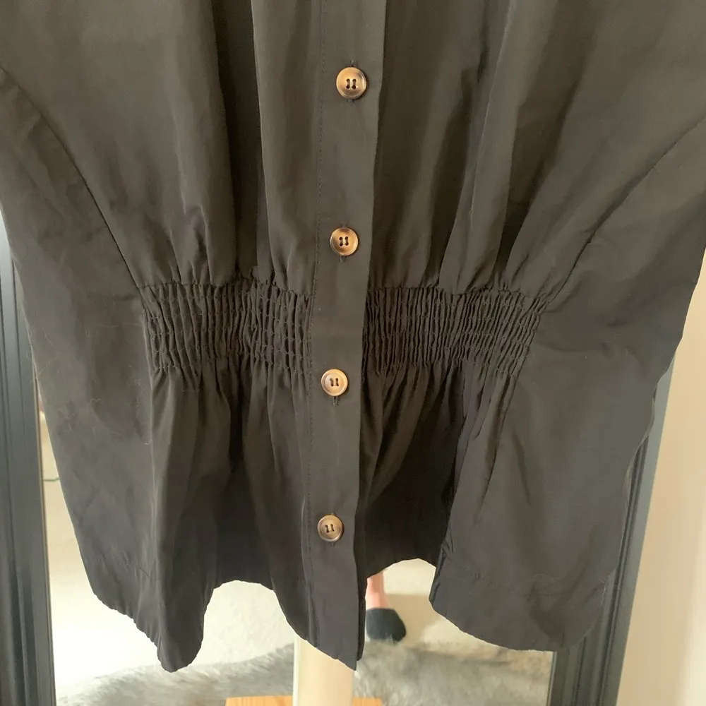 NEW Gracia Black Puffy Sleeve Shirt - Image 4