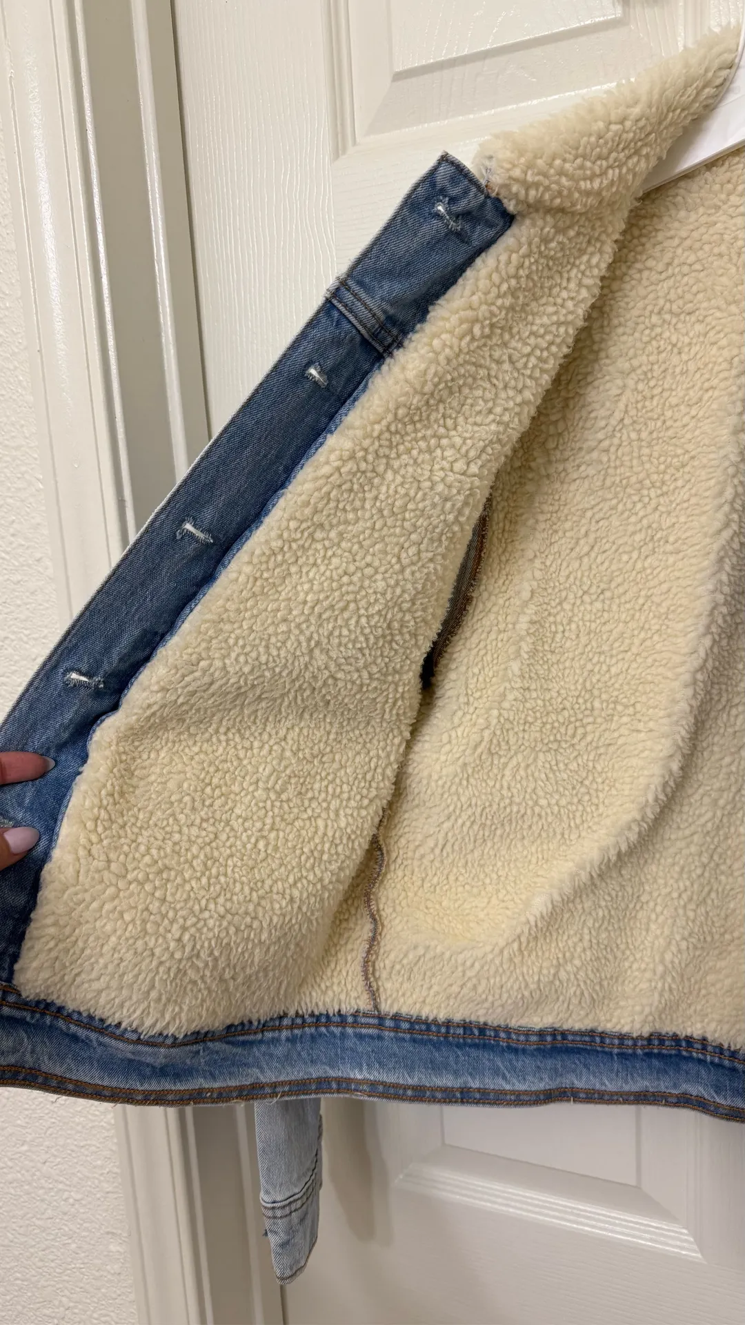 Target Sherpa Jean Jacket - Image 5