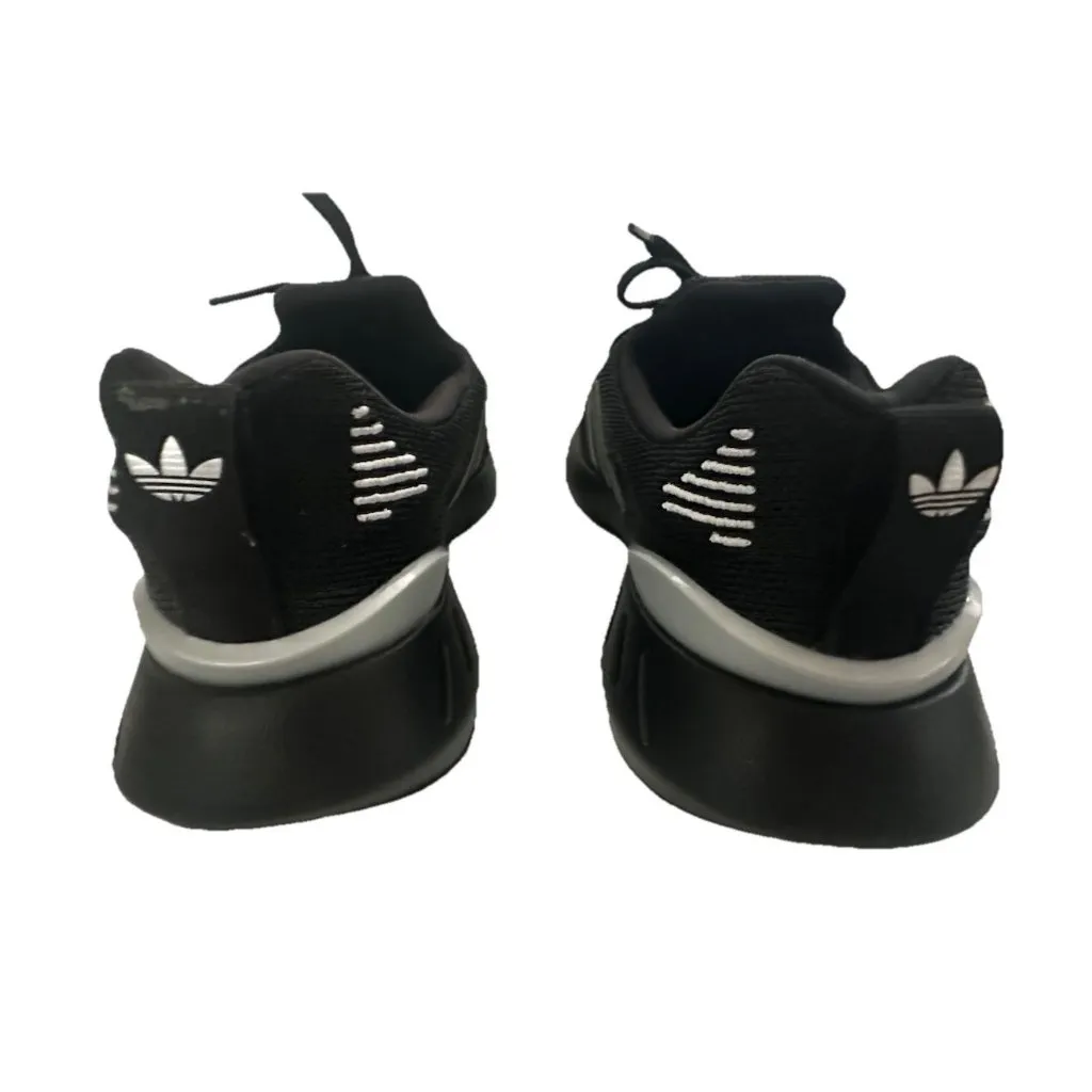 adidas Originals Swift Run 22 Core Black Knit Running Sneakers Womens New No Box - Image 2