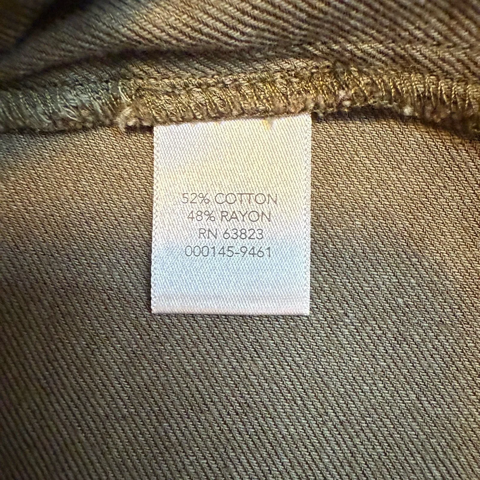 Christopher Banks Green Vest Snap Zipper Down Sleeveless Trendy Fashion Size S - Image 7