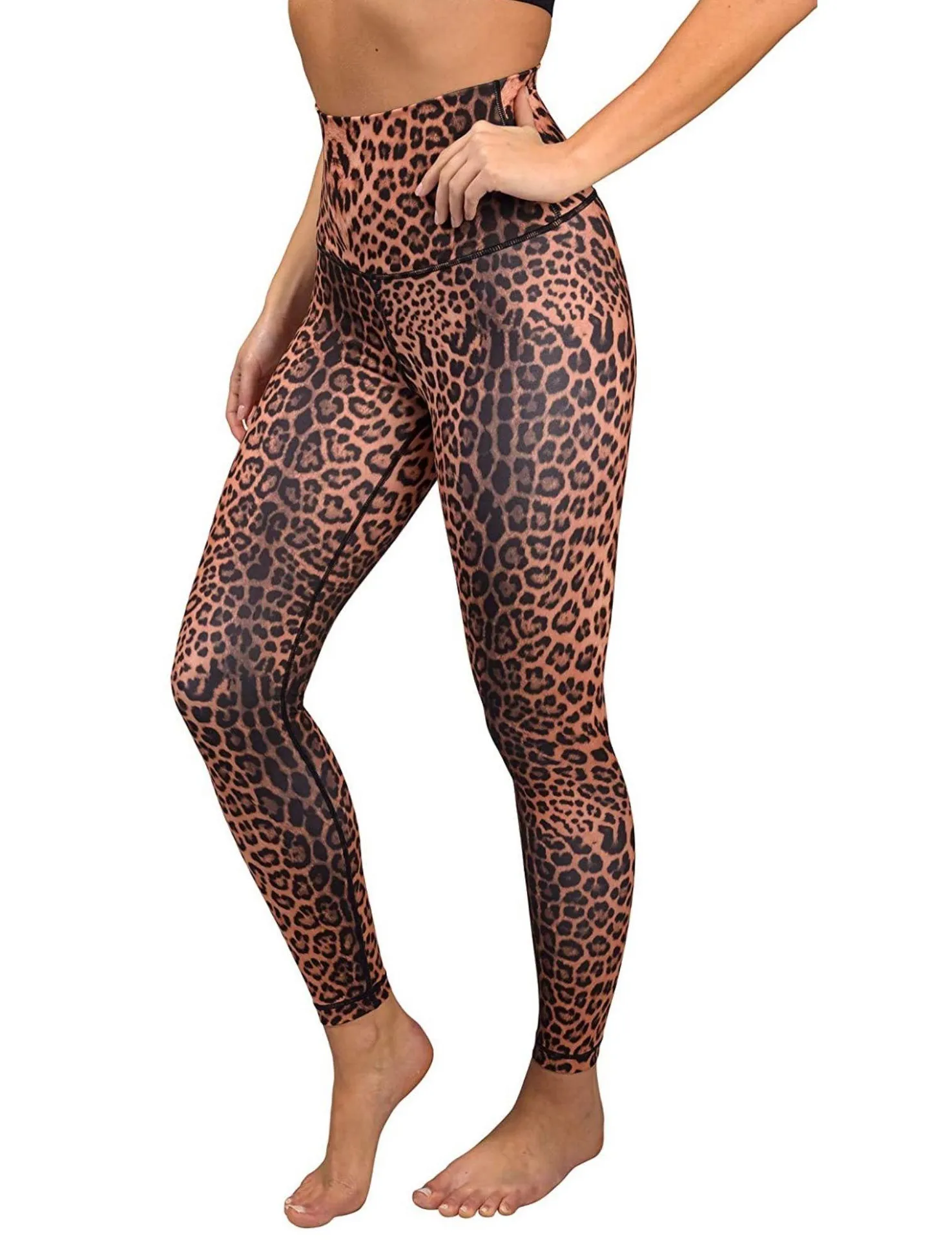 Yogalicious  NWT  Leopard 7/8 Leggings - Image 2