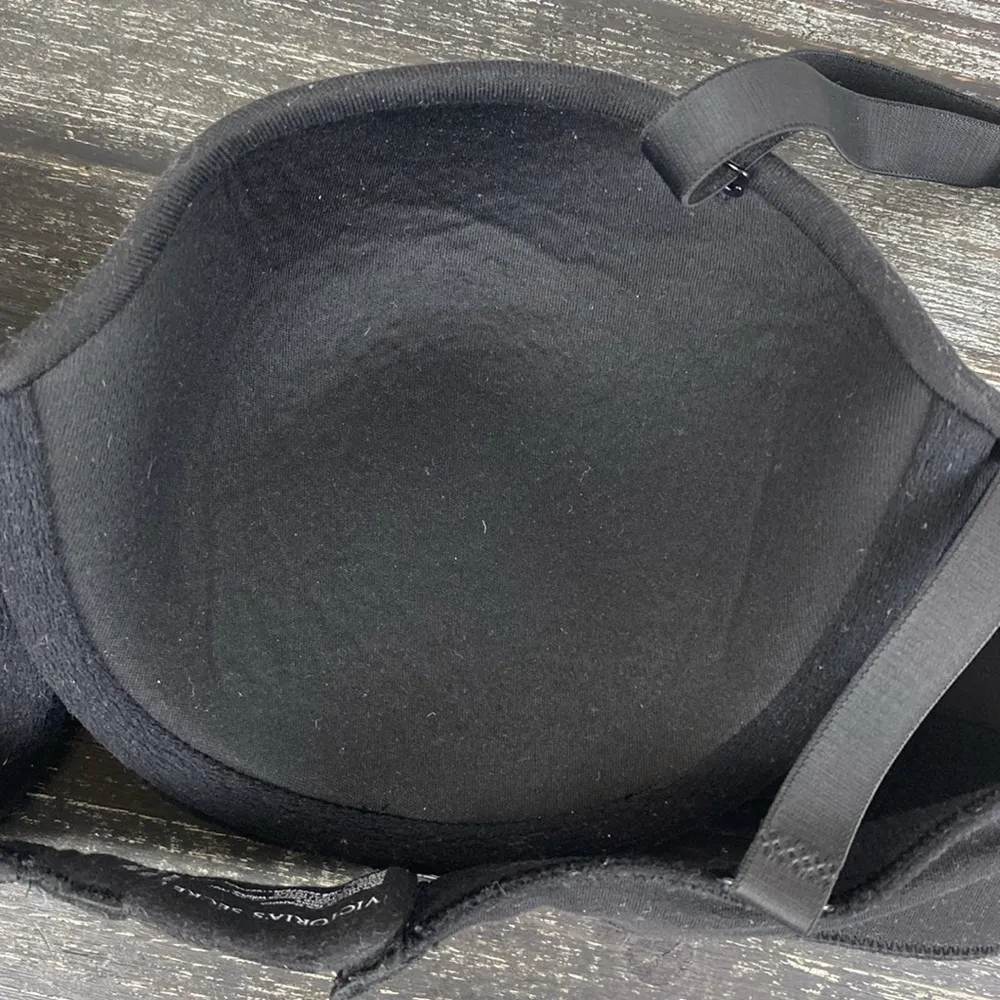 Victoria’s Secret Black Body by Victoria Lined Strapless Convertible Bra 34C - Image 5