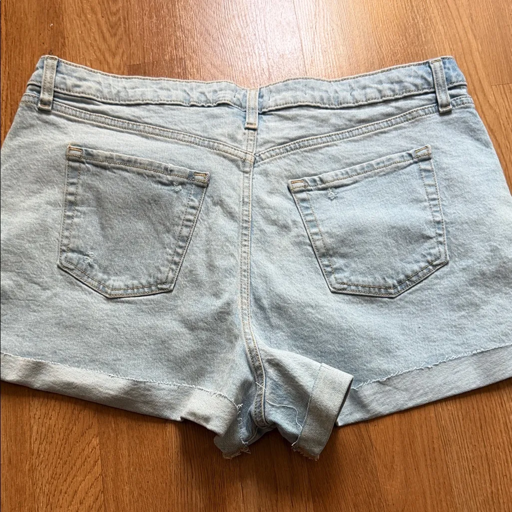 Wild Fable Light Blue Jean Shorts - Image 7