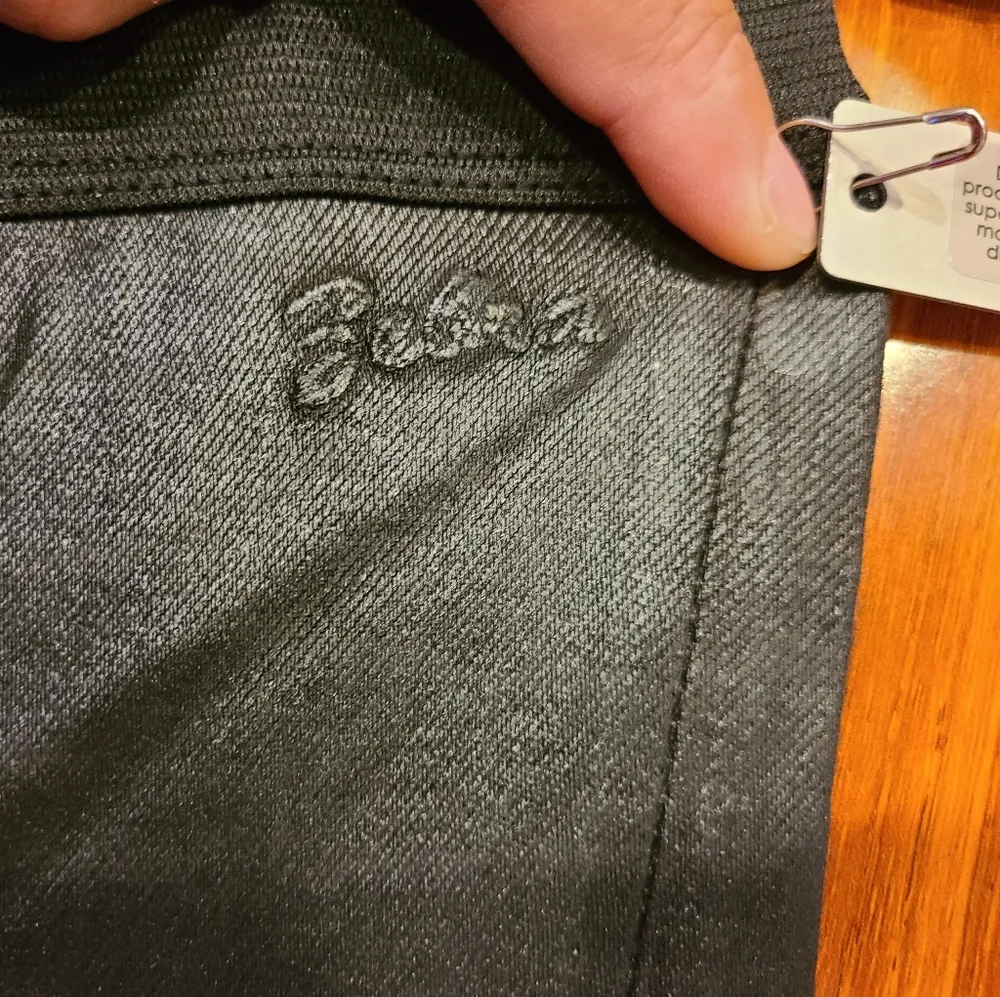 Goldsign Black Faux Leather Denim Stretch Skinny Jeans Size 25 - Image 5