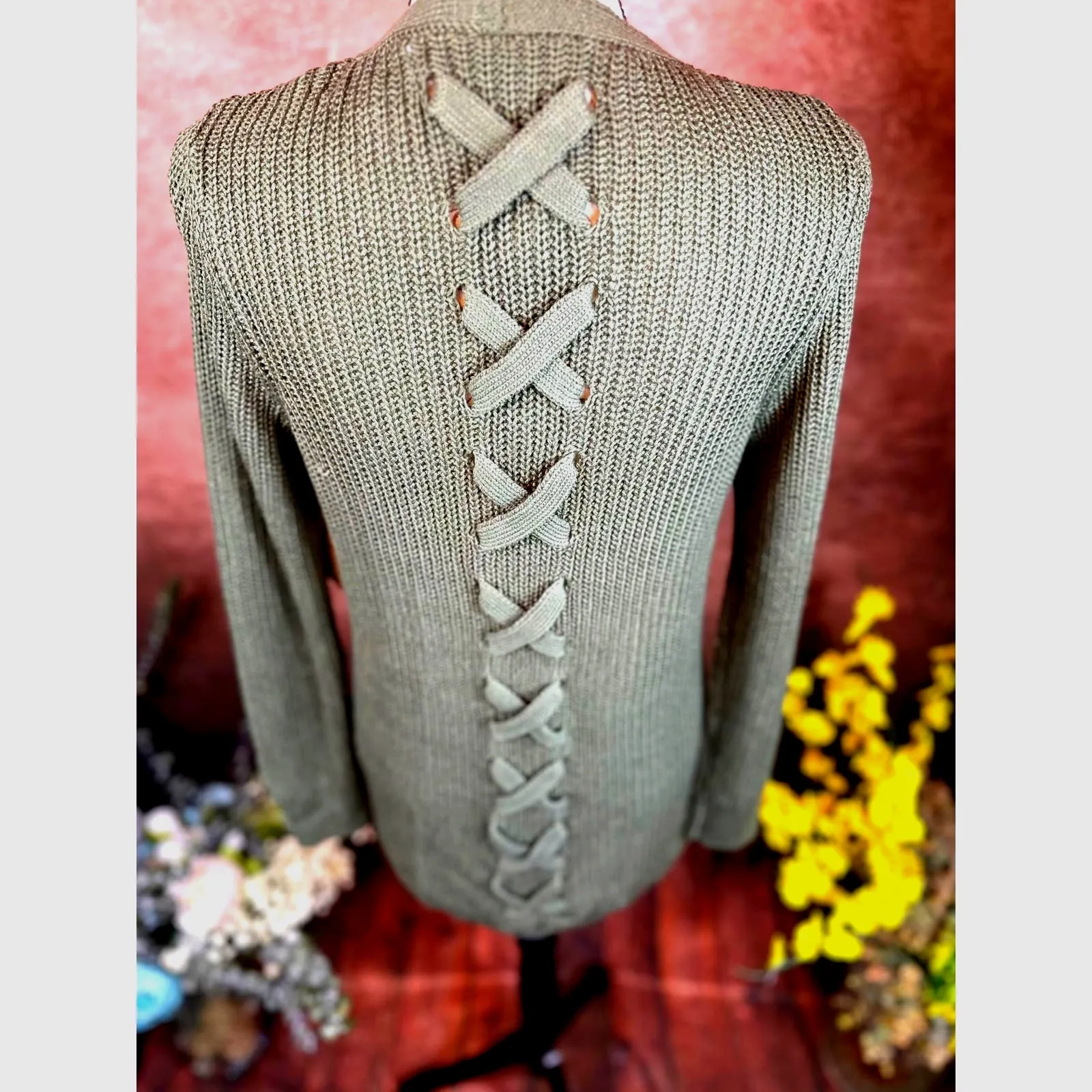 Pinque Jamelya Back Detail Cardigan - Image 6