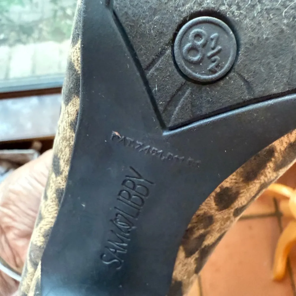 Sam & Libby Animal Print booties - Image 7