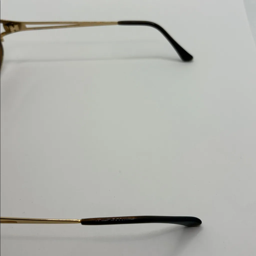 Vintage Sergio Tacchini Sunglasses Gold Brown S.T. 1047 - Image 10