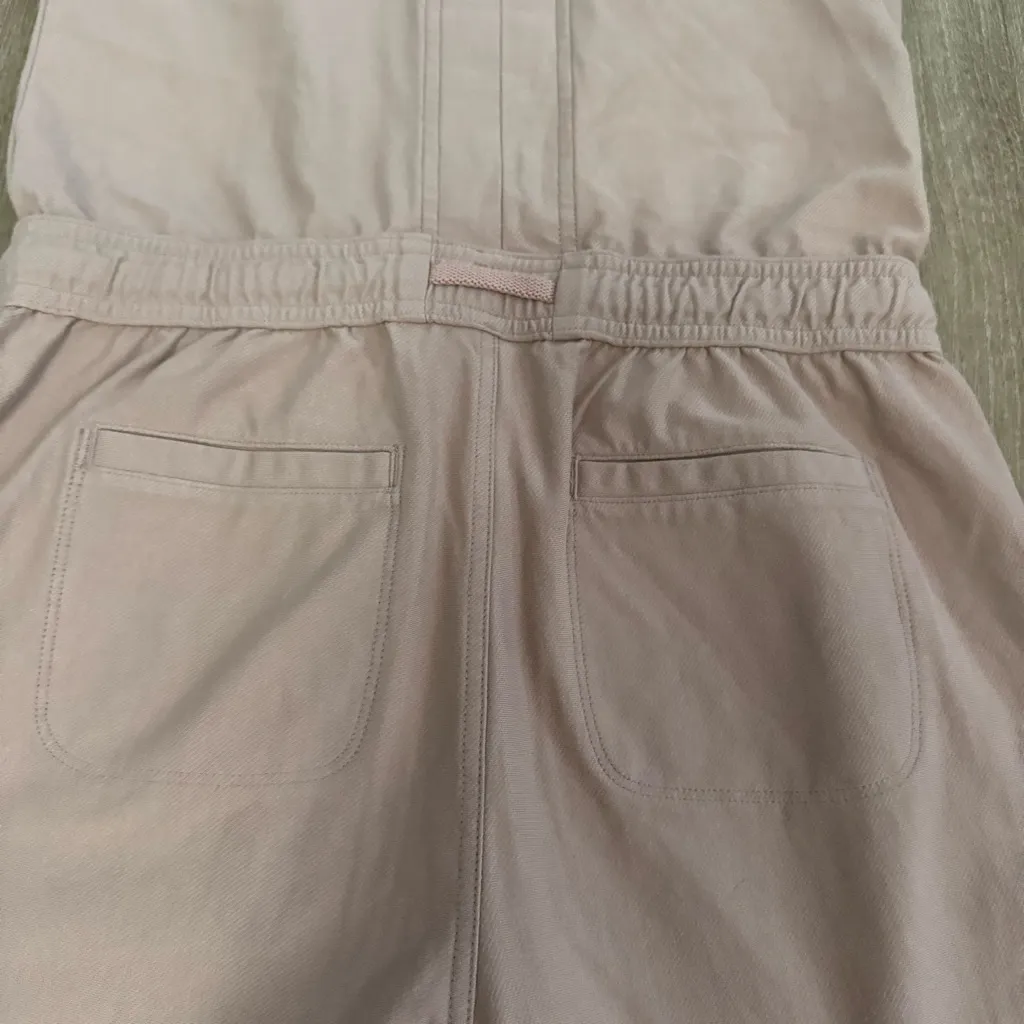 Athleta Farallon Romper Sleeveless Tan Romper - Image 8