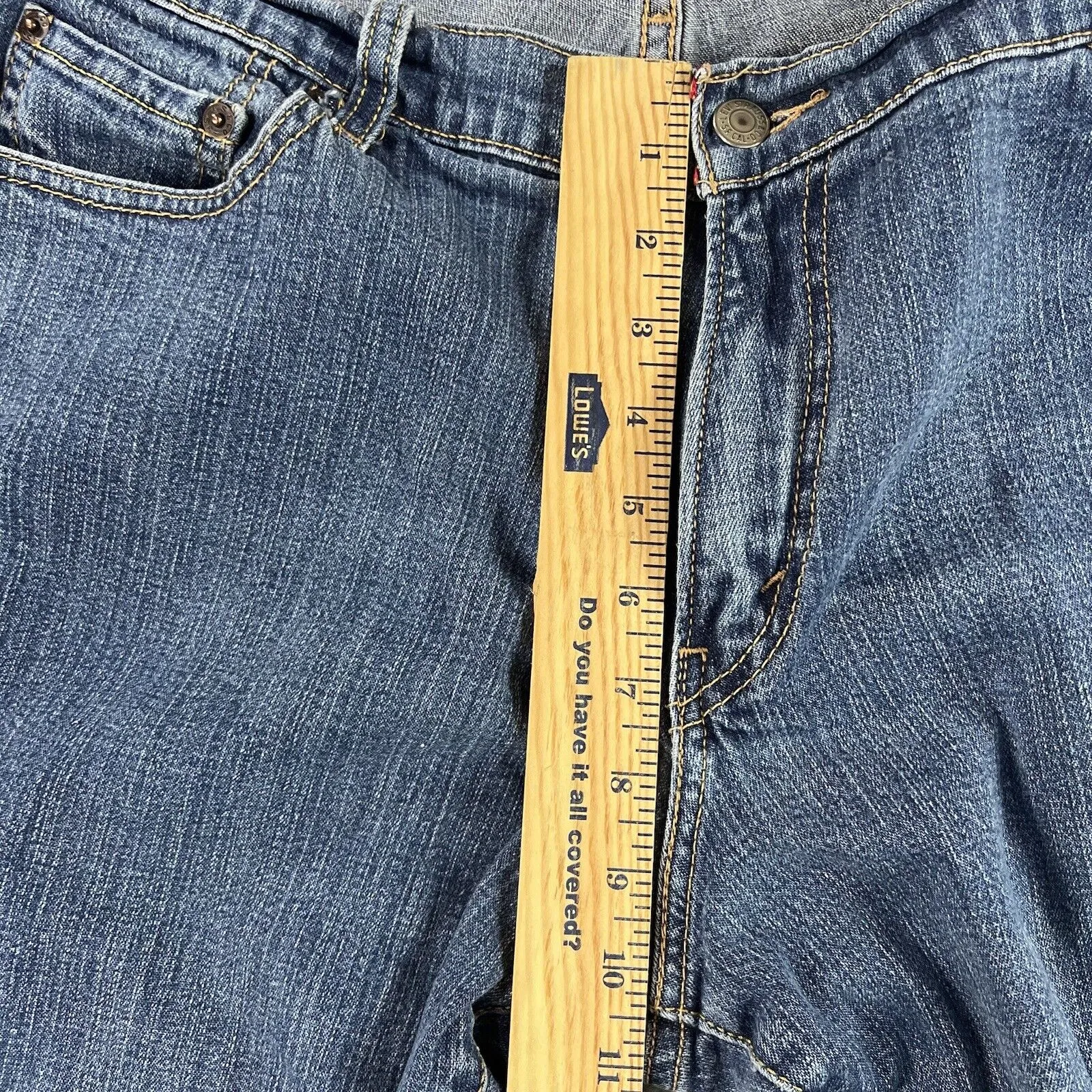 Levis‎ 550 Relaxed Bootcut Jeans Women 16 High Rise Medium Wash Western Casual - Image 7