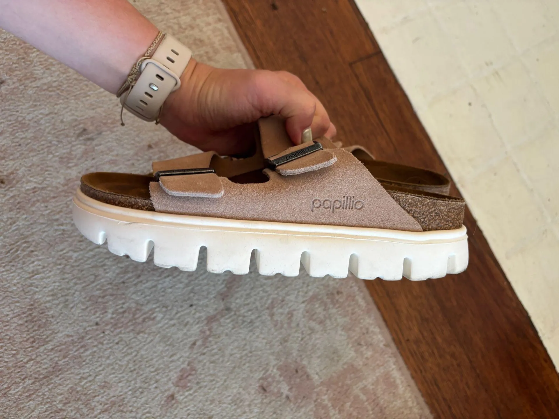 Platform Birkenstock Papillio Sandals - Image 3