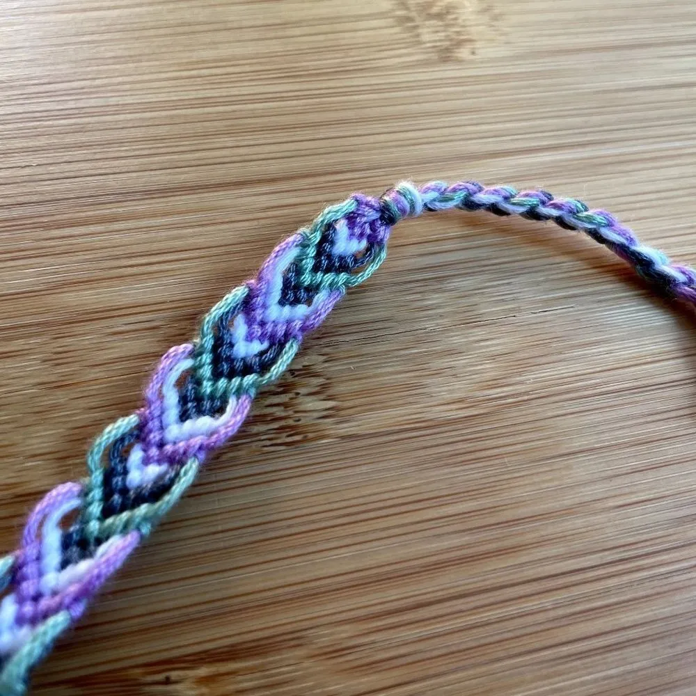 Melissa woven bracelet anklet trendy comfortable tie embroidery thread woven gif - Image 2