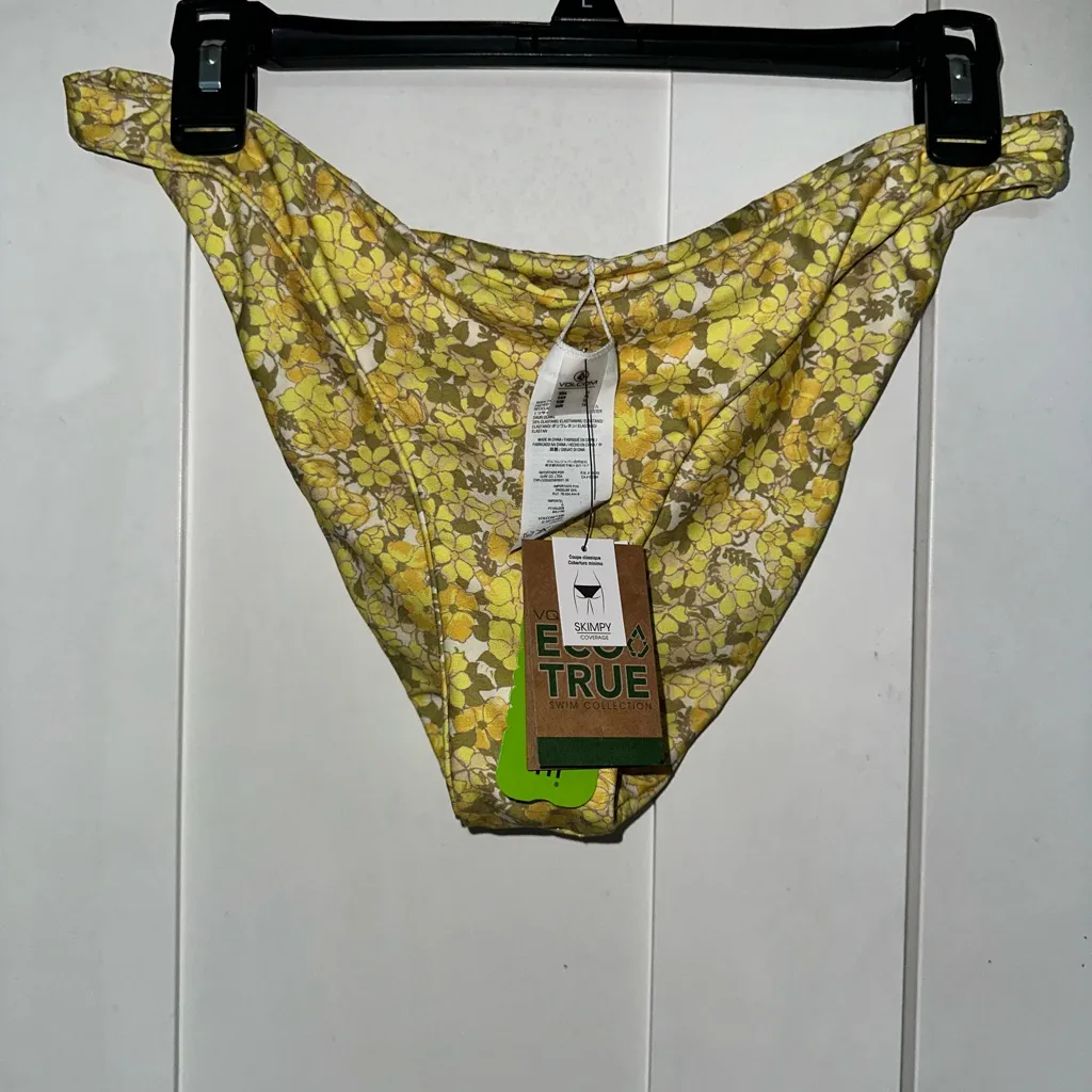 NWT Volcom Everything Citron Bikini Bottoms - Image 5