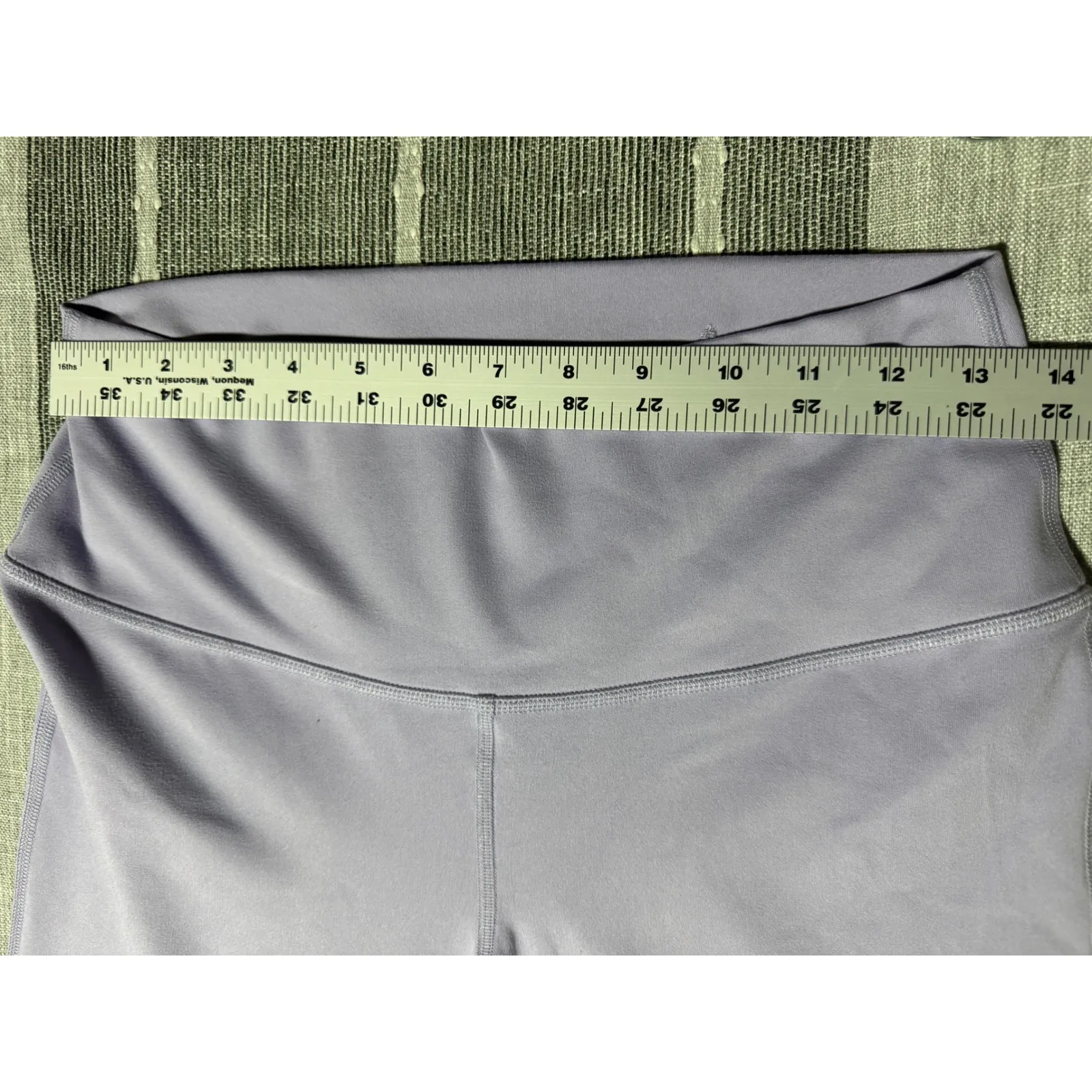 Gilly Hicks Recharge Purple relaxed wide let Yoga Pants Womens Size L Flare Leg - Image 3