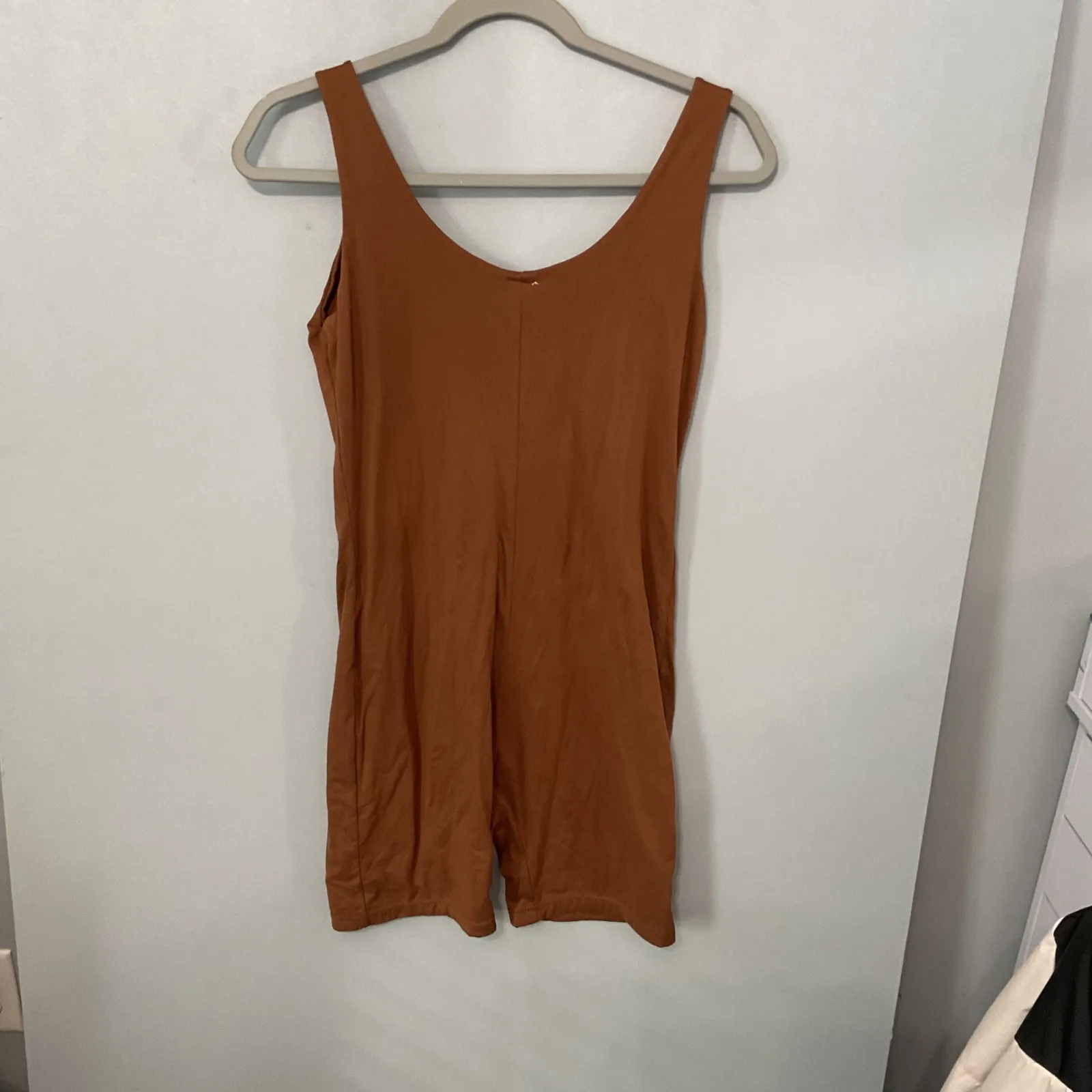 PRODIVAH Brown Racerback Bodysuit Romper One Piece L Size L - Image 3