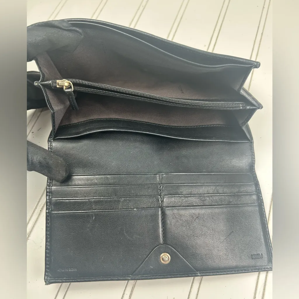 Fendi  Leopard Print Continental Wallet Vintage - Image 5