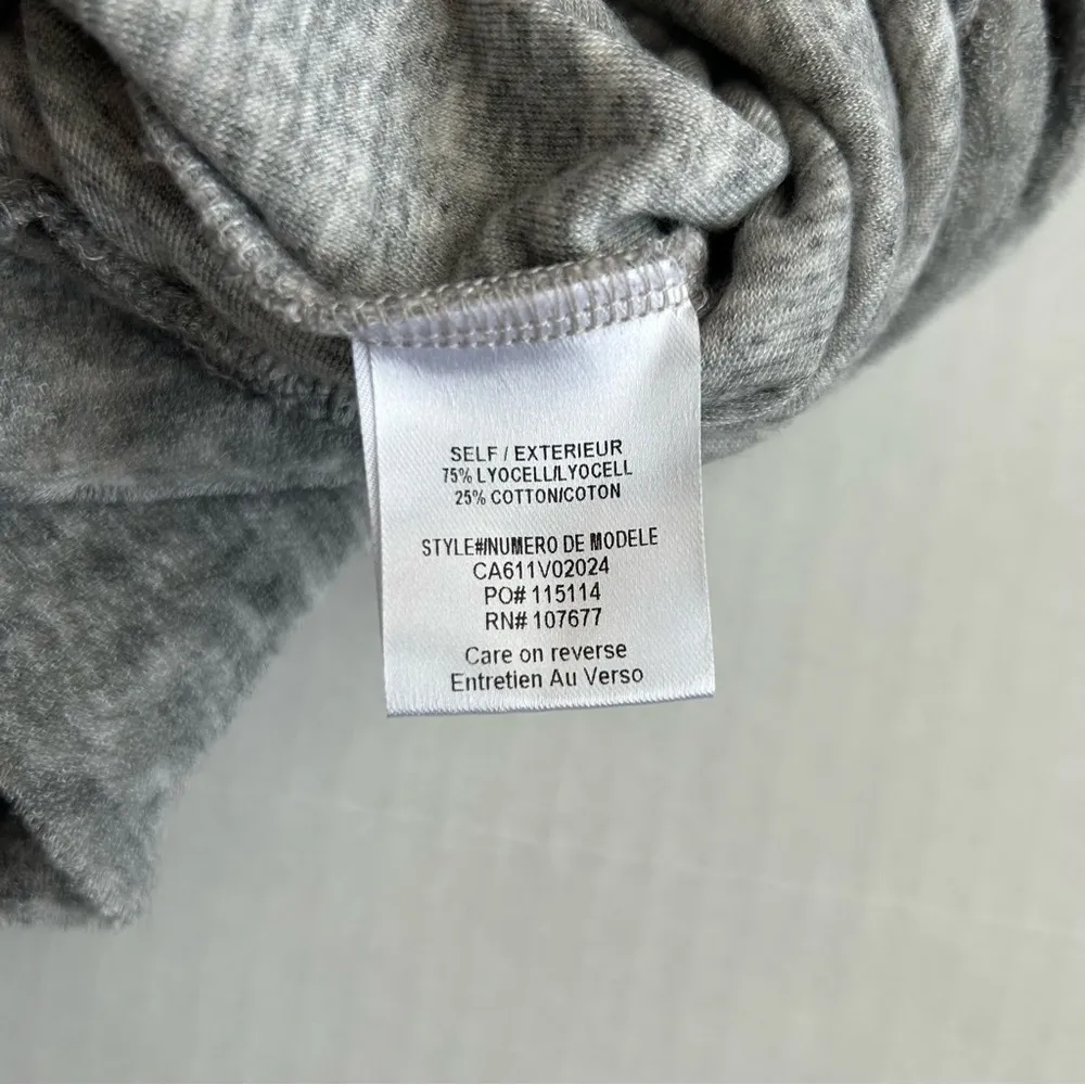 Alice + Olivia Air‎ Women's Gray Rowen Cropped Hoodie Extra Small - Image 9