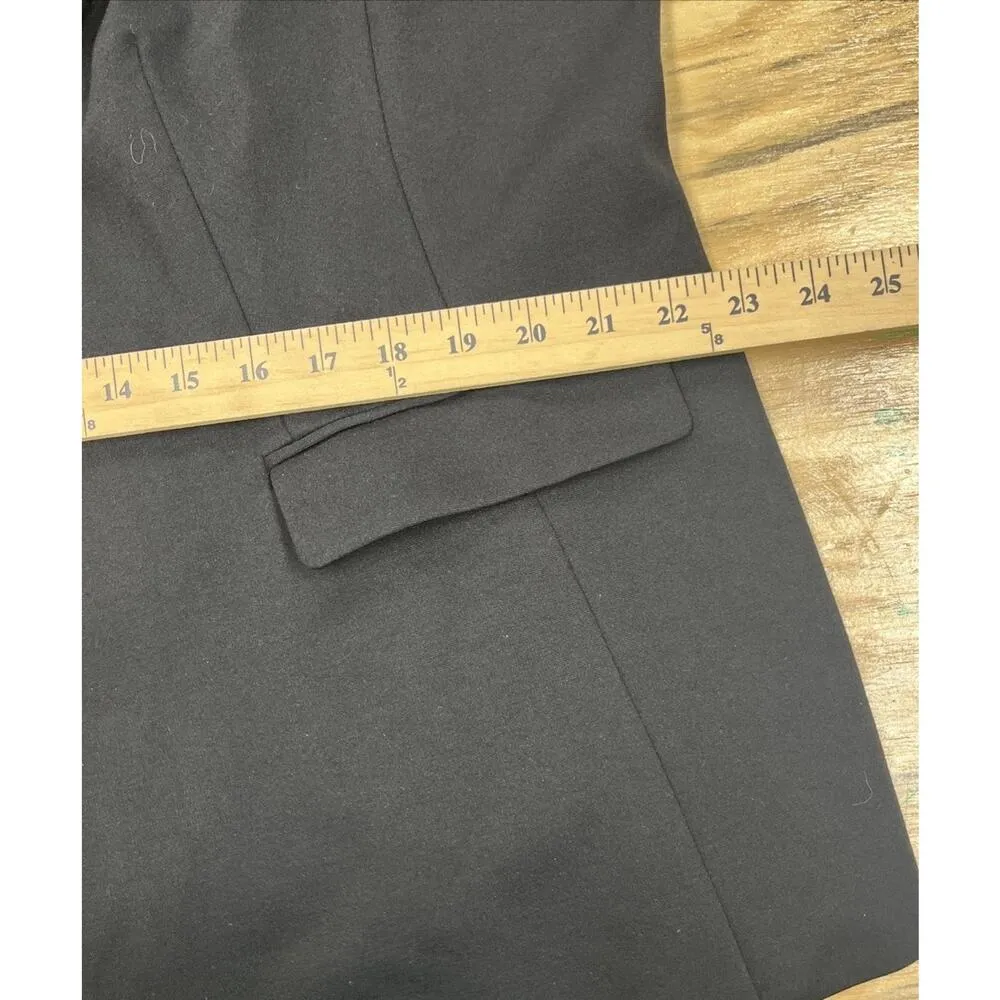 Lane Bryant The Bryant Blazer Black Size 18 Preppy Academia Old Money - Image 13